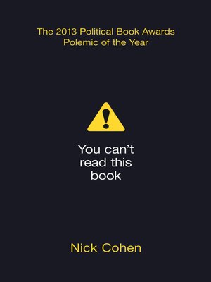 cover image of You Can't Read This Book